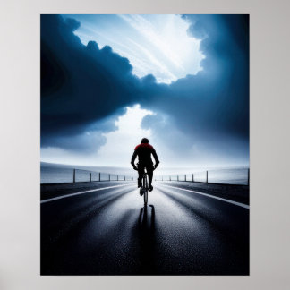 Cycling horizon poster