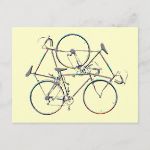 cycling ideas postcard