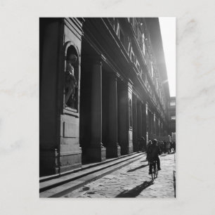Cycling in Firenze Postcard