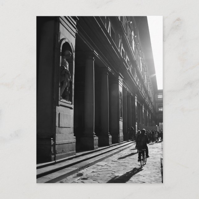 Cycling in Firenze Postcard (Front)