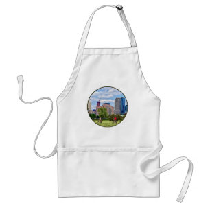 Cycling in Liberty State Park Standard Apron