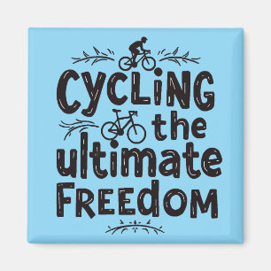  Cycling in Style Magnet
