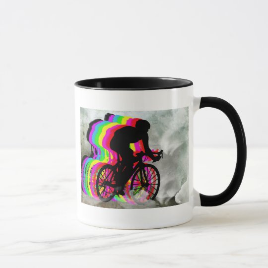 Cycling in the Clouds Mug