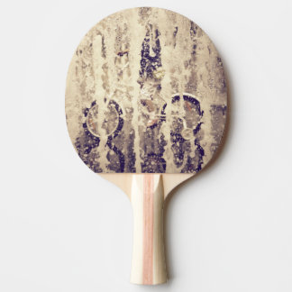 Cycling in the Rain Ping Pong Paddle
