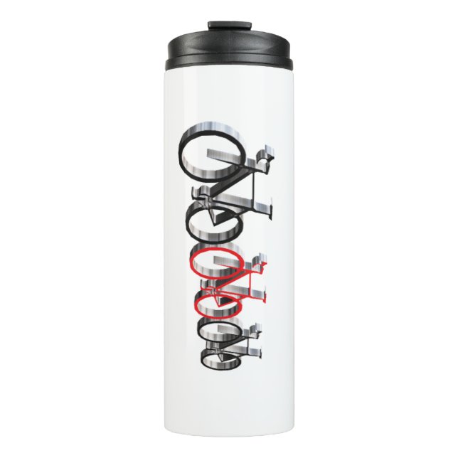 Cycling-Inspired Travel Tumbler 12 oz (Front)