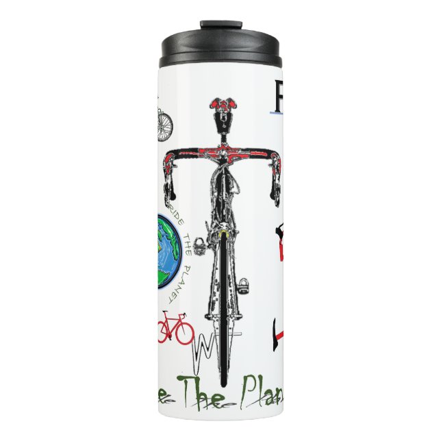 Cycling-Inspired Tumbler (Front)