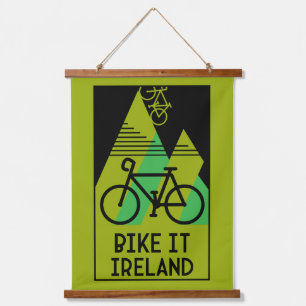 Cycling Ireland Hanging Tapestry