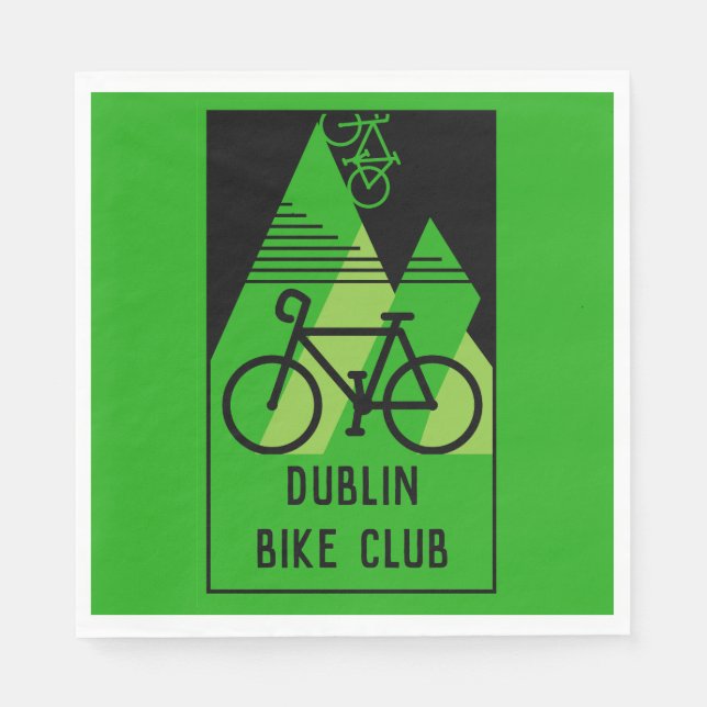 Cycling Ireland Napkin (Front)