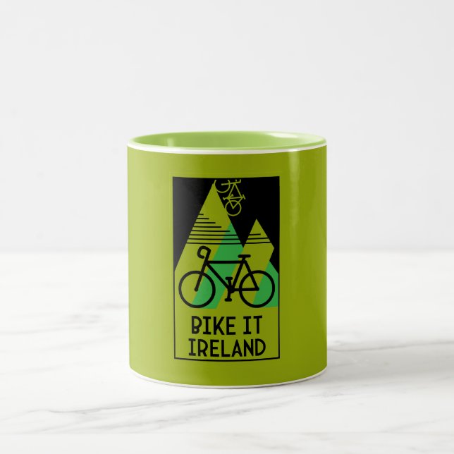 Cycling Ireland Two-Tone Coffee Mug (Center)
