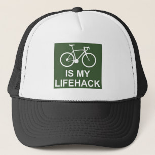 Cycling Is My Lifehack Trucker Hat