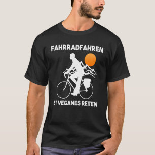 Cycling is vegan riding cyclists T-Shirt