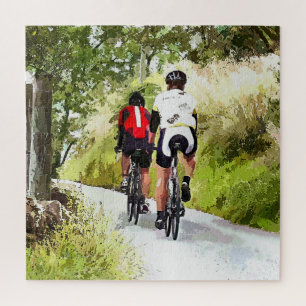 CYCLING JIGSAW PUZZLE
