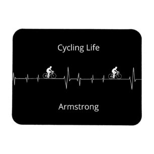 Cycling Life, Heartbeat customisable Magnet