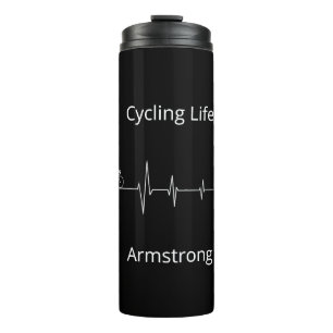 Cycling Life, Heartbeat customisable Thermal Tumbler