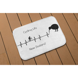 Cycling Life, New Zealand customisable Bath Mat