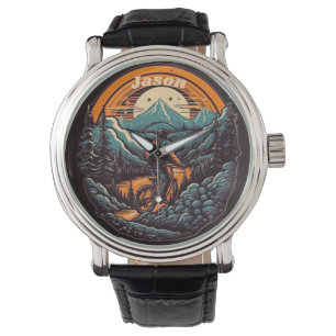 Cycling Life, retro customisable Watch