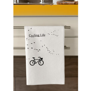Cycling Life Tea Towel