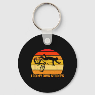 Cycling Lover Cycle Funny Bicycle Vintage I Do My Key Ring