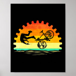 Cycling Lover Cycle Funny For Bike Tour Bicycle Vi Poster