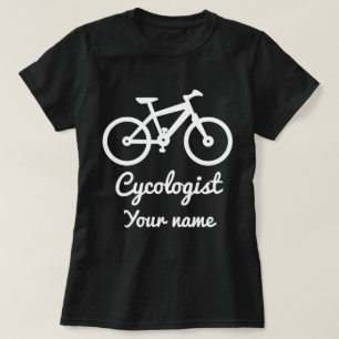 Cycling Lover Cycologist Personalised Gift Funny T-Shirt