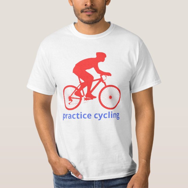 Cycling Lover Design | Trendy Custom Apparel  T-Shirt (Front)