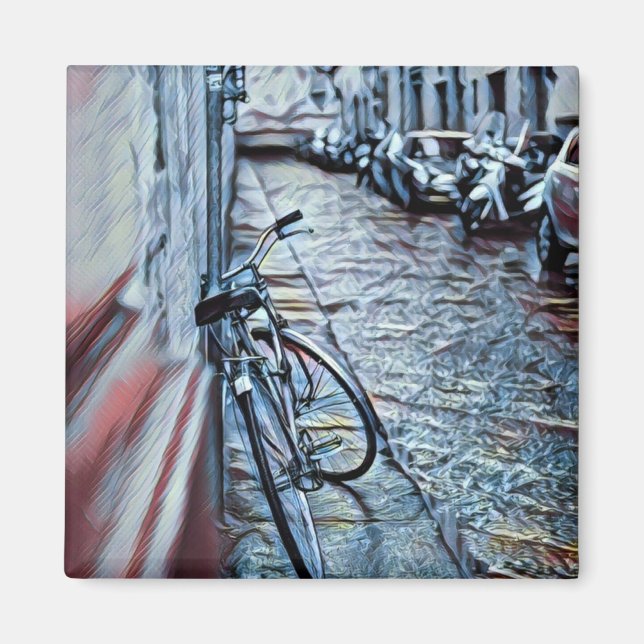 Cycling Lover Gift Magnet (Front)