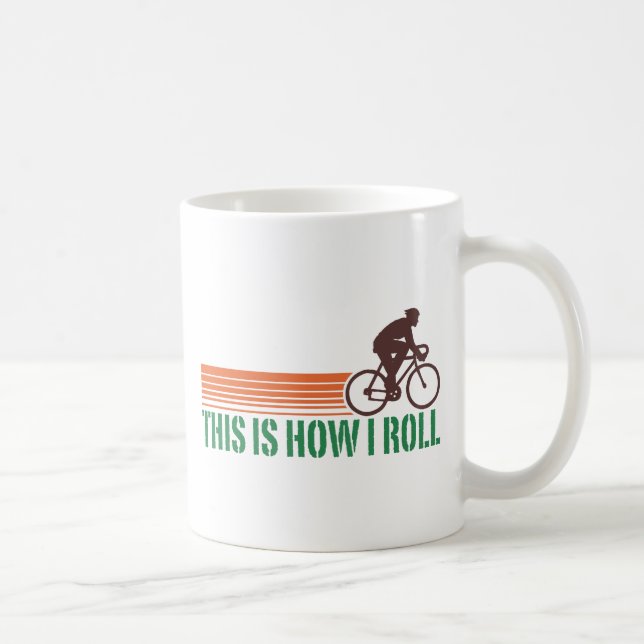 Cycling (male) coffee mug (Right)