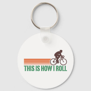Cycling (male) key ring