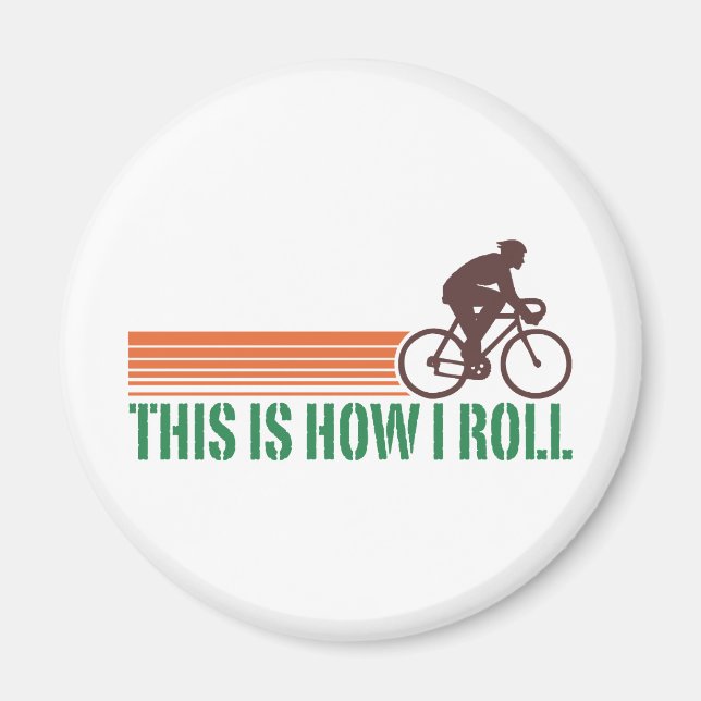 Cycling (male) magnet (Front)