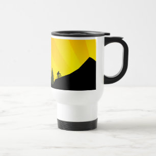 cycling : mountain rayz : travel mug