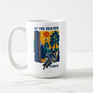 Cycling mountains funny quote gift coffee mug