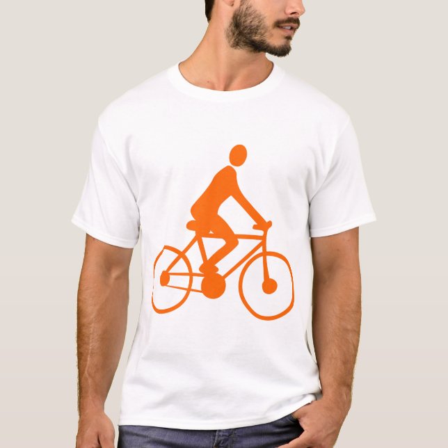 Cycling - Orange T-Shirt (Front)