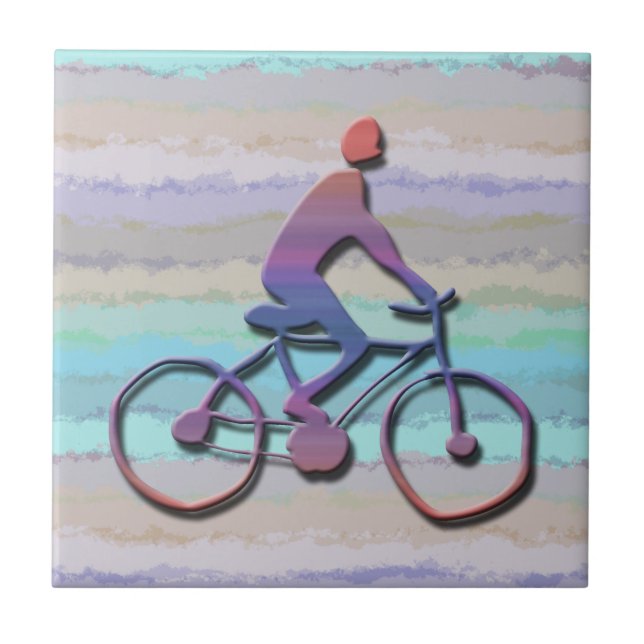 CYCLING PATTERN TILE (Front)