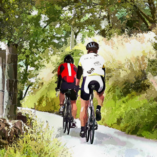 CYCLING PHOTO PRINT