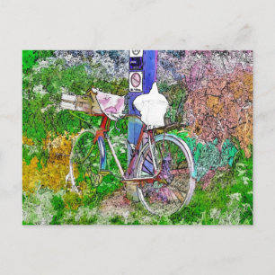 CYCLING POSTCARD