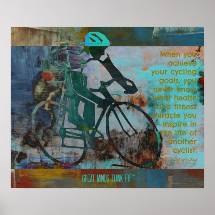 Cycling Poster for Inspiration | Zazzle.co.uk
