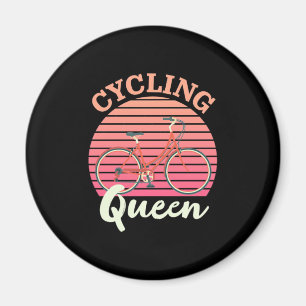 Cycling Queen Magnet