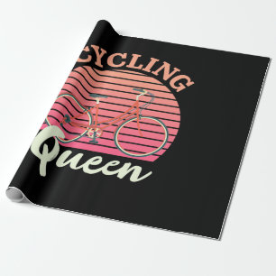 Cycling Queen Wrapping Paper