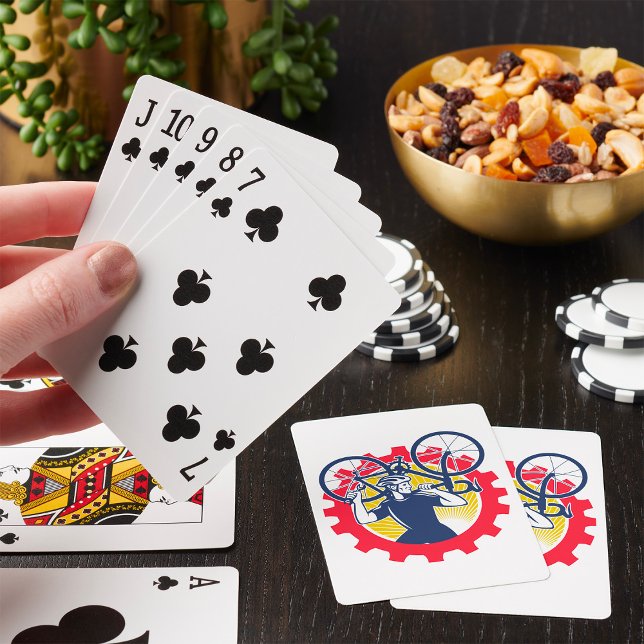 Cycling Repairs Cyclist Playing Cards (Creator Uploaded)