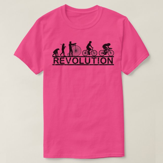 Cycling Revolution T-Shirt (Design Front)