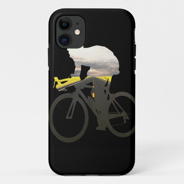 Cycling road cyclists 01 Case-Mate iPhone case (Back)
