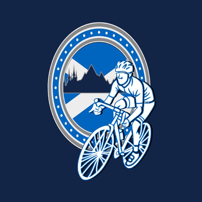 CYCLING SCOTLAND MOUNTAIN BIKE RIDE T T-Shirt (Creator Uploaded)