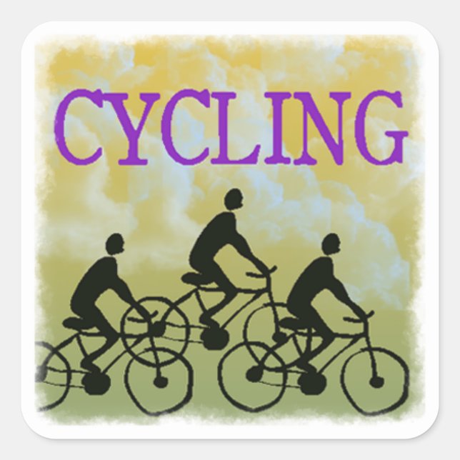 CYCLING Stickers (Front)