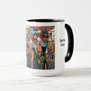 Cycling Team in Pace Line Mug