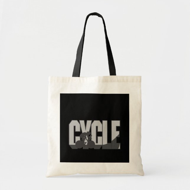 Cycling - tote bag (Front)