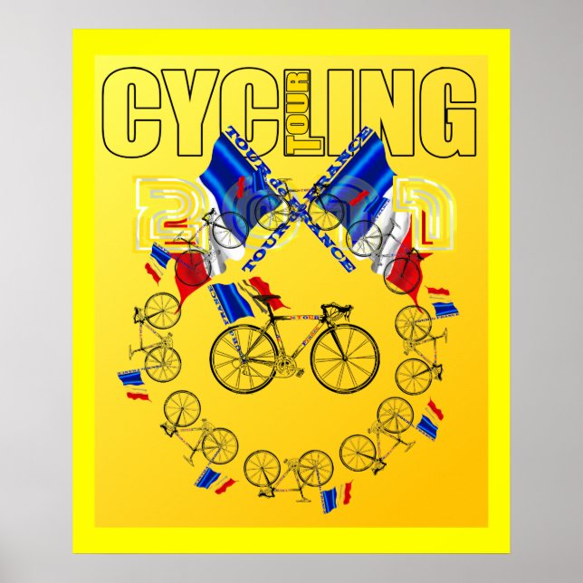 Cycling Tour 2011 Tour de France Sports Fan Poster (Front)