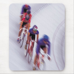Cycling Track Race Bicycle Cycle Bicycling Mouse Mat