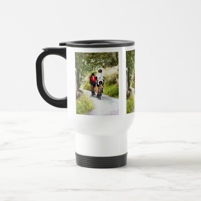 CYCLING TRAVEL MUG (Left)