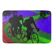 Cycling Trio on Ribbon Road