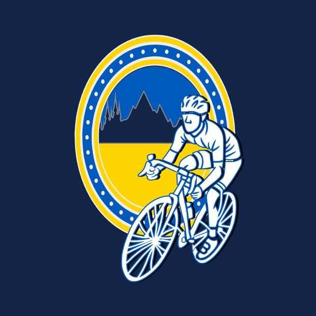 CYCLING UKRAINE MOUNTAIN BIKE RIDE T T-Shirt (Creator Uploaded)